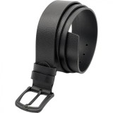 Curele Barbati Marimi Mari: 135 - 165 cm, Negru, Piele Naturala, Catarama metalica Neagra