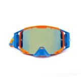 Ochelari cross/atv/enduro, Asix AS3, lentila albastra, culoare rama portocaliu/a... Cod Produs: MX_NEW KAI-916