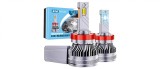 Becuri LED Auto H8 / H11 AutoREY&reg; SUPER CSP, Iluminare 360&deg; pentru fiecare bec! Cu cipuri CSP 6000K Alb Rece, 136W 30.000LM Canbus, fara eroare de bec