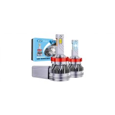 Becuri LED Auto H8 / H11 AutoREY&reg; SUPER CSP, Iluminare 360&deg; pentru fiecare bec! Cu cipuri CSP 6000K Alb Rece, 136W 30.000LM Canbus, fara eroare de bec