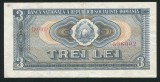 j005 BANCNOTA 3 LEI 1966 CIRCULATA FRUMOASA VF