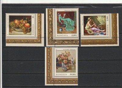 ROMANIA 2021 LP 2319 THEODOR AMAN 190 ANI DE LA NASTERE SERIE MNH NESTAMPILATA foto