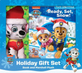 Nickelodeon Paw Patrol: Ready, Set, Snow! Holiday Gift Set: Book and Marshall Plush