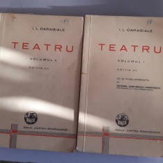 I. L. CARAGIALE - TEATRU - EDITIA VII - 1942 - 2 Volume