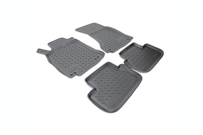 SET COVORASE AUTO CAUCIUC FIT AUDI A4 (B8:8K) (2007-) /(B9:8W) (2007-)- 4 PCS foto