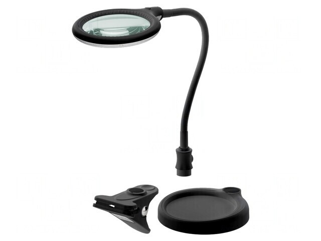 Lupă de Masă cu LED 3dpt 100mm 6W 6500K