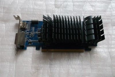 Placa video ASUS GeForce 210 silent 1GB DDR3 64-bit low profile foto