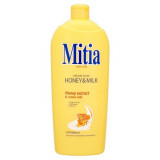 Rezerva Sapun Lichid MITIA Honey&amp;Milk, 1L, cu Miere si Lapte, Bidon Rezerva Sapun Lichid 1L, Rezerve de Sapun Lichid, Rezerve de Sapunuri Lichide, Rez