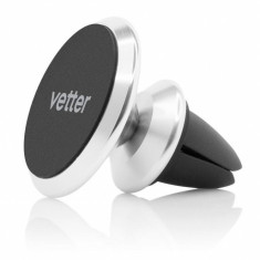 Suport Auto Vetter Magnetic Car Holder Air Vent With Swivel Ball Head Aluminum CHVTMAIRSWA2 foto