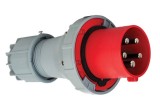 Fisa stecher 5 poli 3P+N+E 125A montaj pe cablu 6h 380V IP67 trifazic CEE mobil, METE
