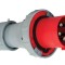 Fisa stecher 5 poli 3P+N+E 125A montaj pe cablu 6h 380V IP67 trifazic CEE mobil