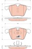TRW GDB1684 COTEC set placute frana,frana disc