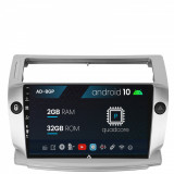 Cumpara ieftin Navigatie Citroen C4 (2004-2014), Android 10, P-Quadcore 2GB RAM + 32GB ROM, 9 Inch - AD-BGP9002+AD-BGRKIT346