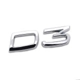 Emblema D3 spate portbagaj Volvo