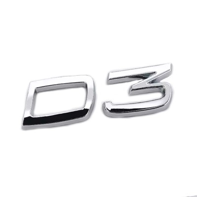 Emblema D3 spate portbagaj Volvo foto