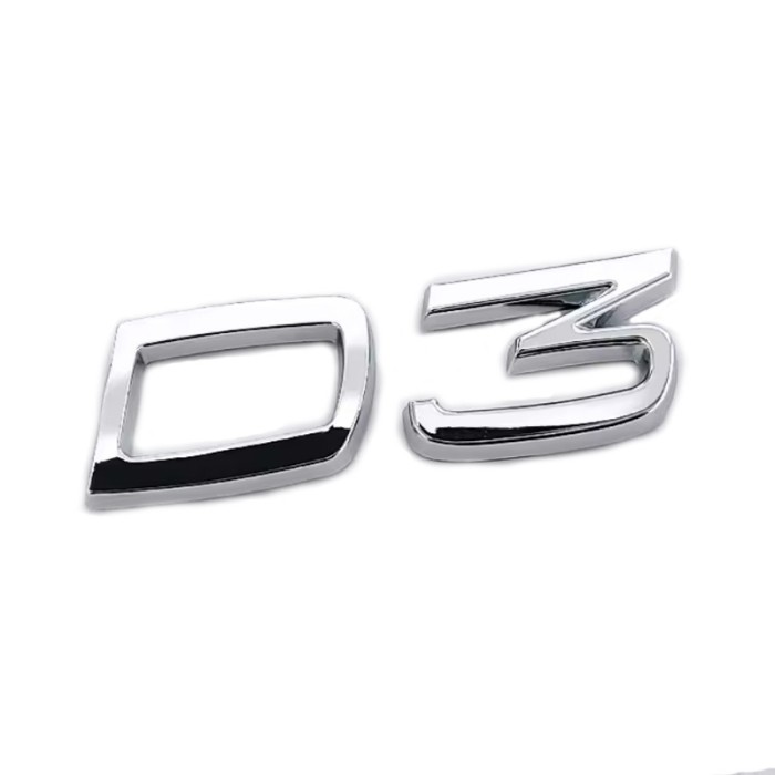 Emblema D3 spate portbagaj Volvo