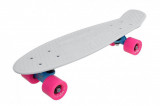 Skate penny slv neon 22inch alb roz, Pegas