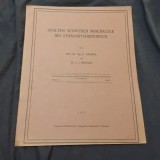 Brosura L. Germana Spalten schwerer Mineralole bei Athmospharendruck de C. Candea si L. I. Sauciuc anul 1937 / 12 pagini !