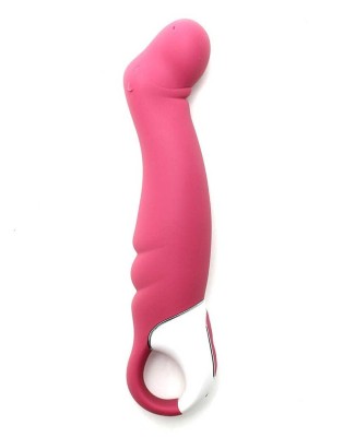 Vibrator Petting Hippo, Roz, 24 cm foto