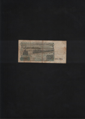 Algeria 10 dinars dinari 1983 seria0021243810 foto