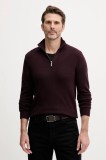 Colmar pulover de l&acirc;nă culoarea maro, cu turtleneck, 4472.5YR