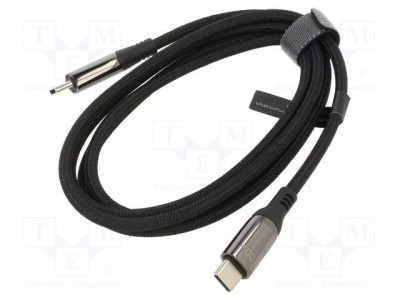 Cablu USB 2.0 USB C VENTION 1,2m 100W nichelat foto