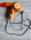 Uscător de păr vintage ROTEL Portocaliu (1987) &ndash; Perfect Funcțional, de Colecție