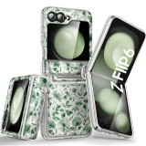 Husa pentru samsung galaxy z flip6 - i-blason cosmo - green floral