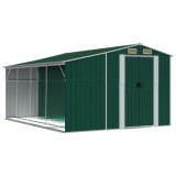 Cumpara ieftin Sopron de gradina, verde, 277x365,5x179 cm, otel zincat