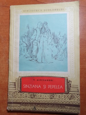 vasile alecsandri - sanziana si pepelea - din anul 1956 foto