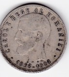 Romania 1 leu 1906, Argint