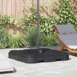 vidaXL Set bază umbrelă de soare, 2 piese, 110kg nisip sau 70kg apă