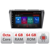 Navigatie Mazda 3 2004-2009 E-161 Octa Core cu Android Radio Bluetooth Internet GPS WIFI DSP 4+64GB 4G RESIGILAT CarStore Technology