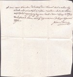 A3720N Act privitor la un &icirc;mprumut de florini renani, 1839, T&acirc;rgu Lăpuș, limba maghiară