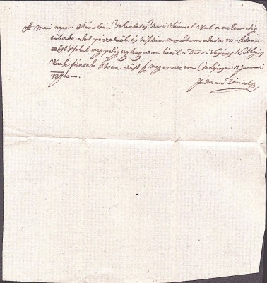 A3720N Act privitor la un &amp;icirc;mprumut de florini renani, 1839, T&amp;acirc;rgu Lăpuș, limba maghiară foto