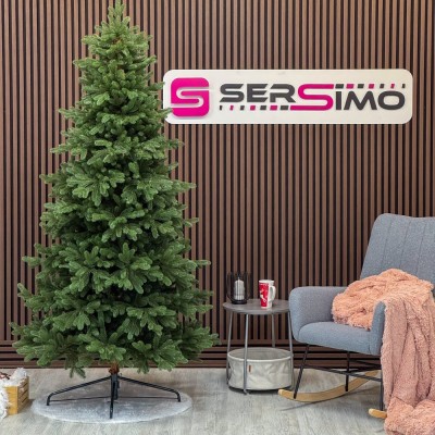 Brad artificial Sersimo, Sofie Elite, verde, integral 3D, 230 cm Household NewTrend foto