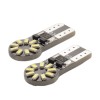Set 2 Becuri LED Auto CANBUS W5W T10 12V Alb 180 Lumeni Carguard Interior Portbagaj