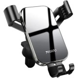 Suport Auto Pentru Telefon Yesido, Elegance, Black, Antiamprenta