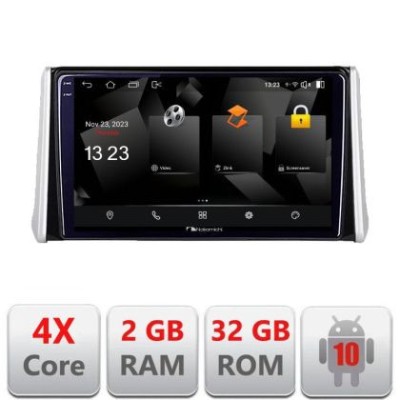 Navigatie Toyota RAV4 2018 Android Ecran 720P Quad Core 2+32 carplay android auto v1 CarStore Technology foto