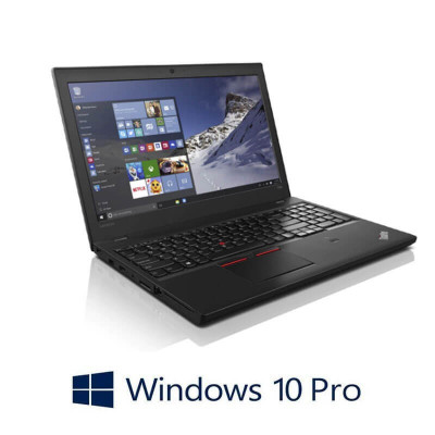 Laptop Lenovo ThinkPad T560, i5-6200U, 256GB SSD, Display NOU FHD, Win 10 Pro foto