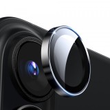 Folie de protectie Camera Spate ESR Armorite pentru Apple iPhone 17 / 16 Plus / 16, Sticla Securizata, Neagra