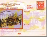 CPI B14257 CARTE POSTALA - BUCURESTI. CU MASINA-N CAR PE STRAZILE BUCURESTILOR