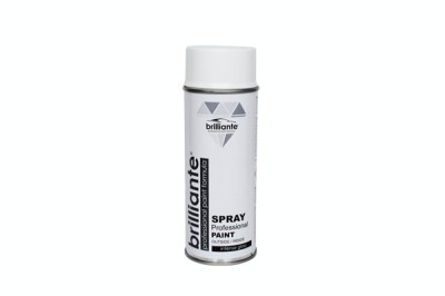 Vopsea Spray Alb Clasic Lucios (Ral 9003) 400Ml Brilliante 137845 01424 foto