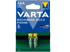 Set 2 baterii reincarbaile VARTA T398, AAA, 800 mAh, 58398101402, pentru telefoane fara fir