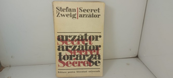 Stefan Zweig - Secret arzator / C33