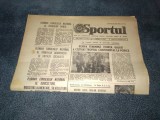 ZIARUL SPORTUL 25 NOIEMBRIE 1981