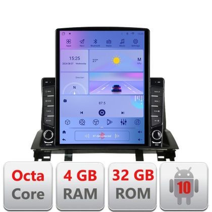 Navigatie Mazda 6 2004-2008 H-MZD6 ecran tip TESLA 9.7&quot; cu Android Radio Bluetooth Internet GPS WIFI 4+32GB DSP 4G Oct CarStore Technology