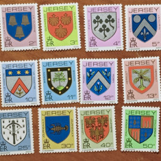 JERSEY-1980/2-''Steme-heraldica'' Set complet -22v.-MNH=Nestamp.(cat Mi.=17e)