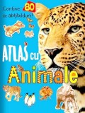 Atlas cu animale - 80 de abțibilduri - ***