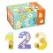 Puzzle din lemn cu numere